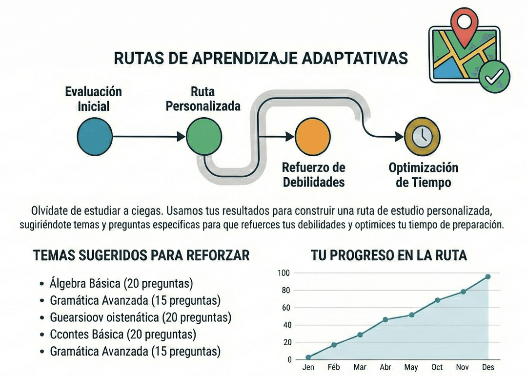 Estudiante utilizando la plataforma en una tableta.